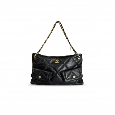 CHANEL 25K HOBO SHOPPING BAG AS5740 (38*26*11cm)